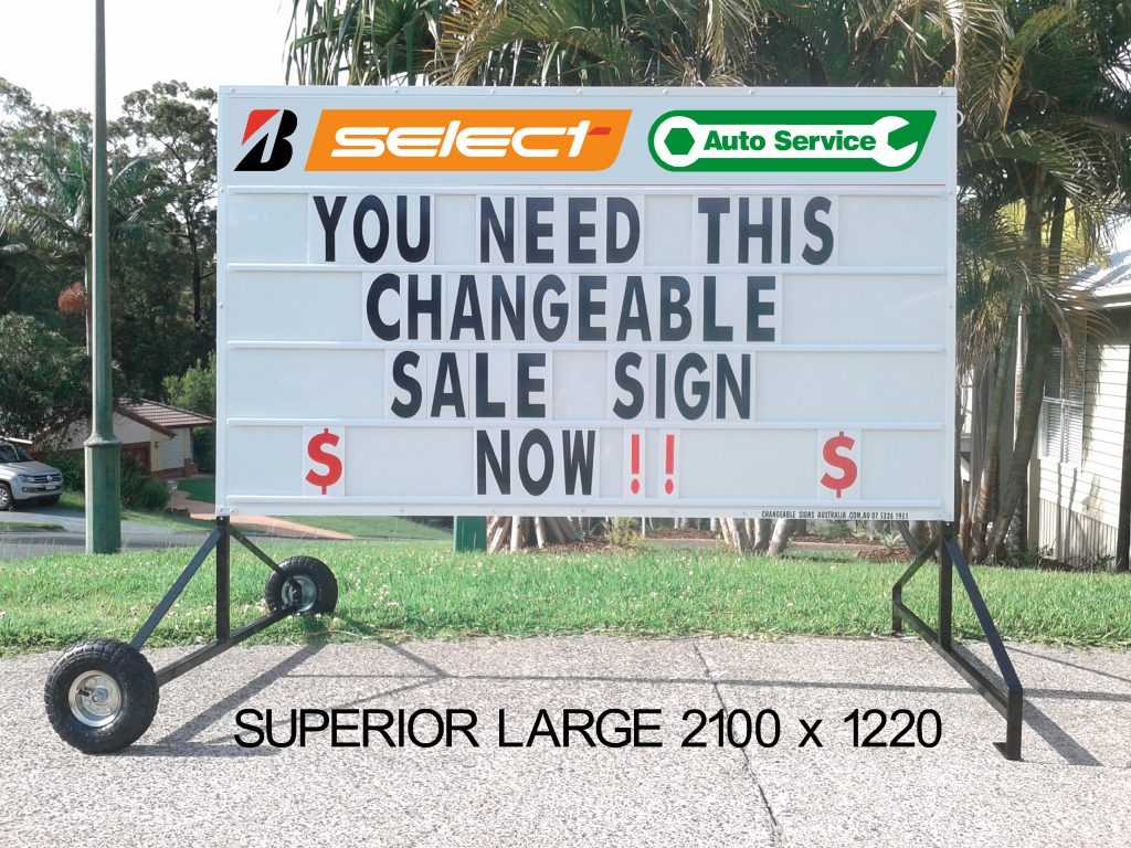 cheap outside changeable sign
